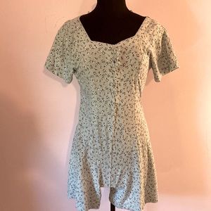 Vintage Floral Romper